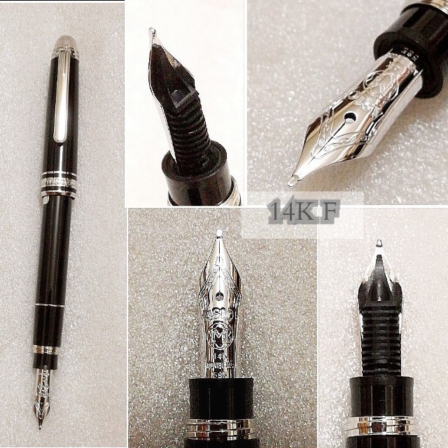 極美品 モンブラン 114 モーツァルトM ブラック 万年筆 11万