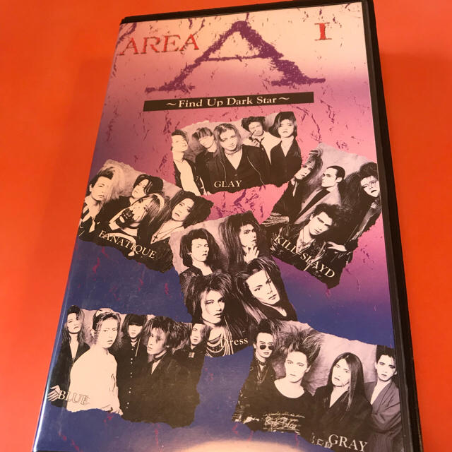 GLAY 希少 ビデオ VHS AREA 1の通販 by ゆたんぽ77's shop｜ラクマ
