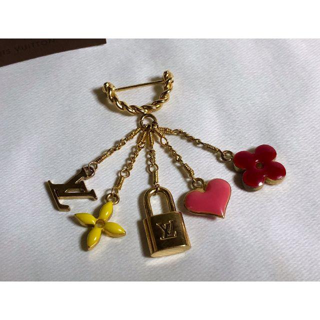 美品 鑑定済】ルイヴィトン ピンブローチ スウィートモノグラム ブロッシュ