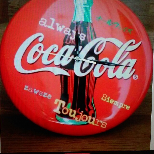 コカ・コーラ - コカ・コーラ掛け時計(超レア物オールウェイズ)の通販