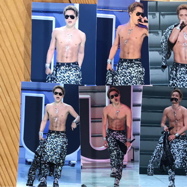 登坂広臣 MR 上裸 日本製クリーナー ☆がんちゃん「ARTLESS」開幕