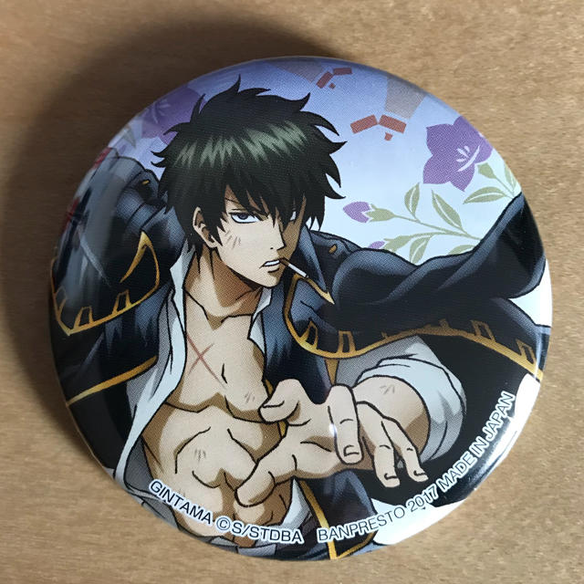 銀魂 土方十四郎(TOSHI)ホスト缶バッジ50個 銀魂 土方十四郎(TOSHI