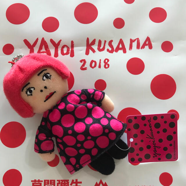 新品未使用タグ付き 松本限定やよいYAYOIちゃん人形 草間彌生