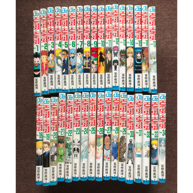 HUNTER×HUNTER 1巻〜38巻＋関連本3冊セット HUNTER×HUNTER 1-38 +