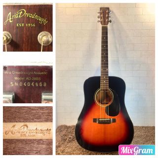 ARIA DREADNOUGHT AD-28BS アコースティックギター
