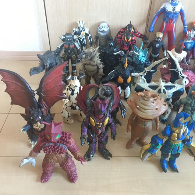 ウルトラマン怪獣ソフビ 53体セット まとめ売り！レア、限定あり