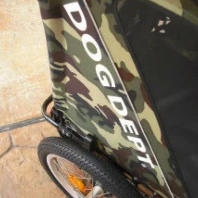 DOG DEPT. 迷彩ペットカートDOG DEPT No.11 犬用カート 迷彩柄 DOG DEPT