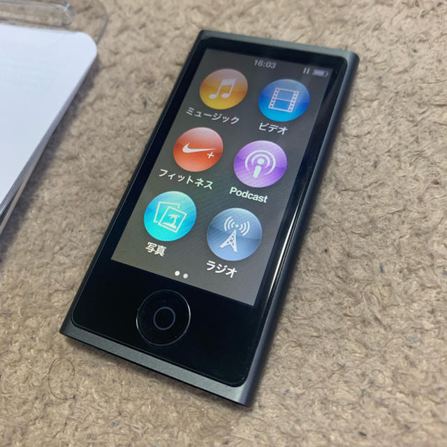 iPod nano 7世代 スペースグレイ iPodnano（第7世代）16GB スペース