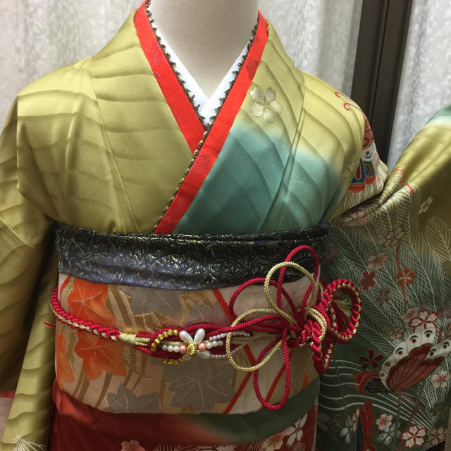 振袖 袋帯 二点セット