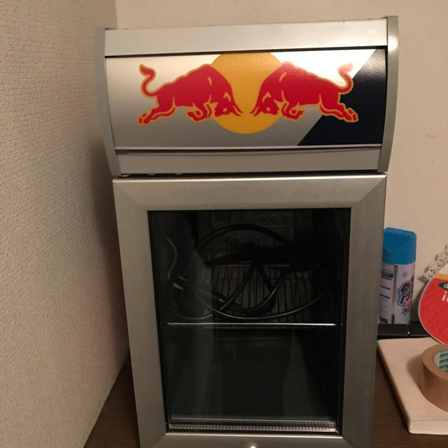 Red レッドブル 冷蔵庫 Bull 冷蔵庫 円筒形 限定非売品 Red Bull