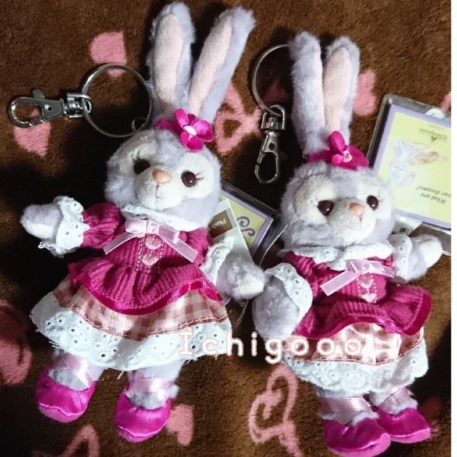 香港ディズニー ステラルー ぬいぐるみ キーチェーン 2019