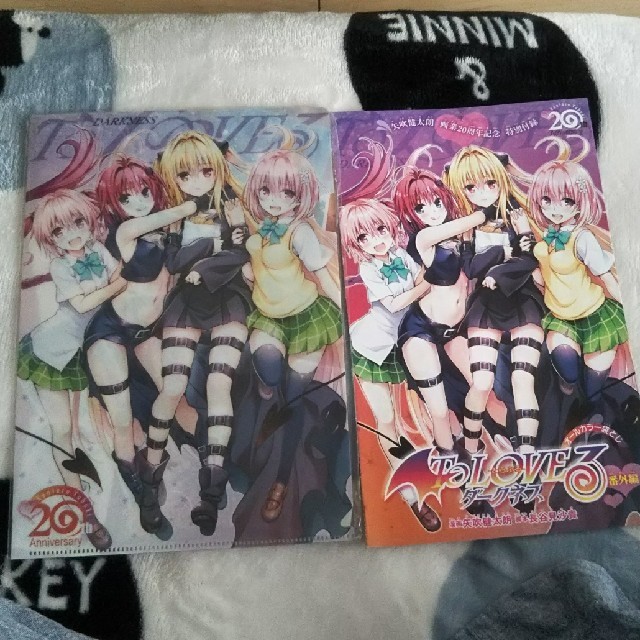 ToLOVEる ダークネス 20周年記念 特別付録 クリアファイル 袋とじの