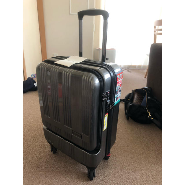 LEXUSレクサス ビジネスキャリーバッグ トロリーケース 黒レザー