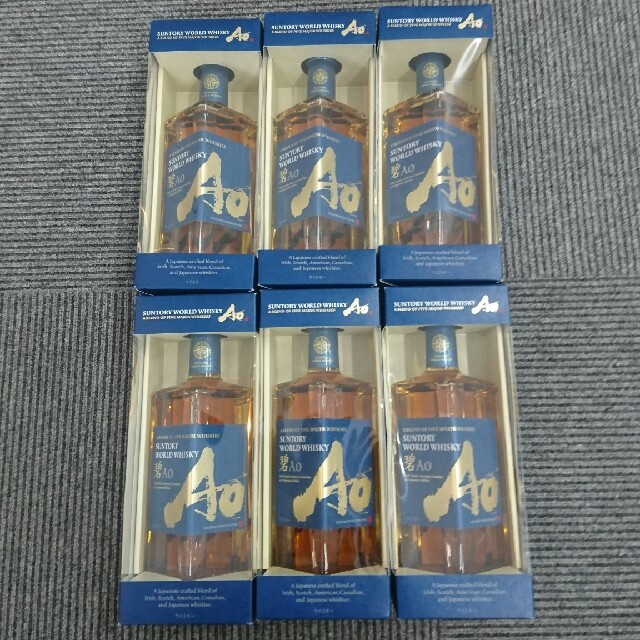 サントリー碧 AO 本物 6本 サントリーウィスキー碧AO 6本セット
