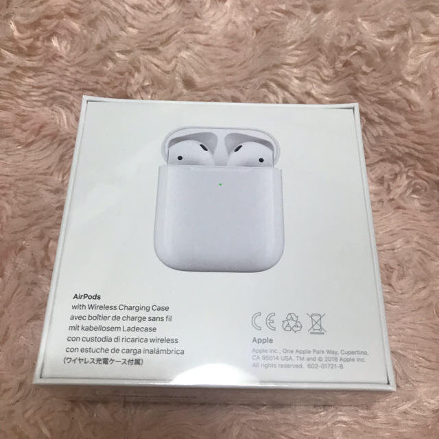 新品 未開封 AirPods with ワイヤレスイヤホン MRXJ2J/A