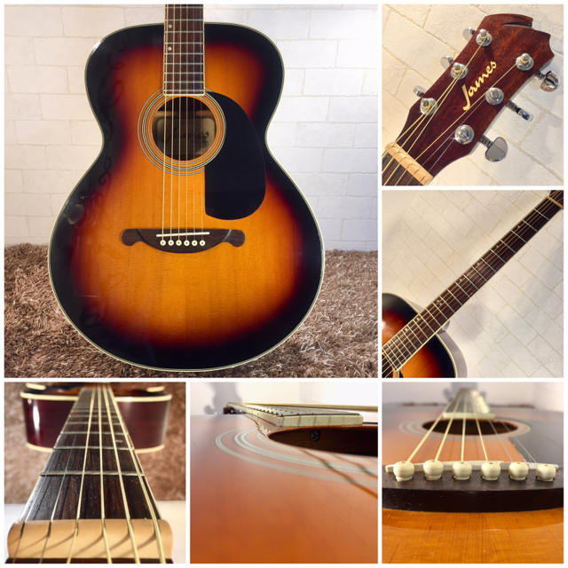 James ジェームス アコースティックギター JF350TS アコギ マホガニー