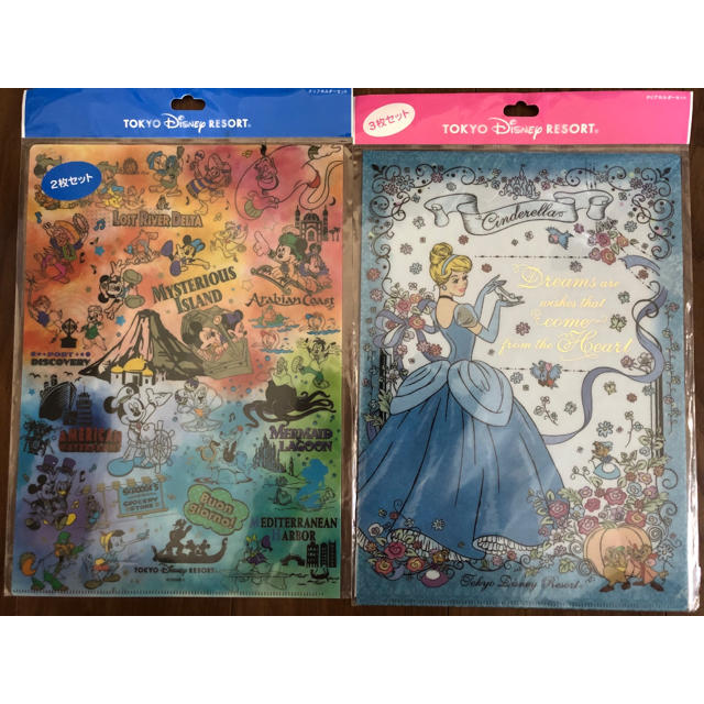 Disney - 東京ディズニーリゾート クリアファイル5枚セットの通販 by