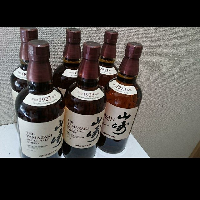 山崎シングルモルト6本セット シングルモルトウイスキー 山崎6本