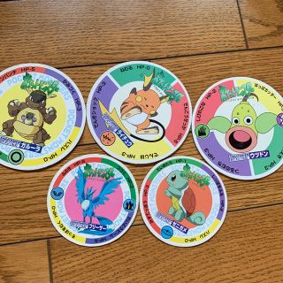 レア】ポケットモンスター メンコ 4枚セット ポケモン - ポケモン