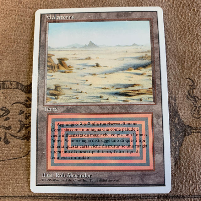 MTG イタリア語版 Badlands