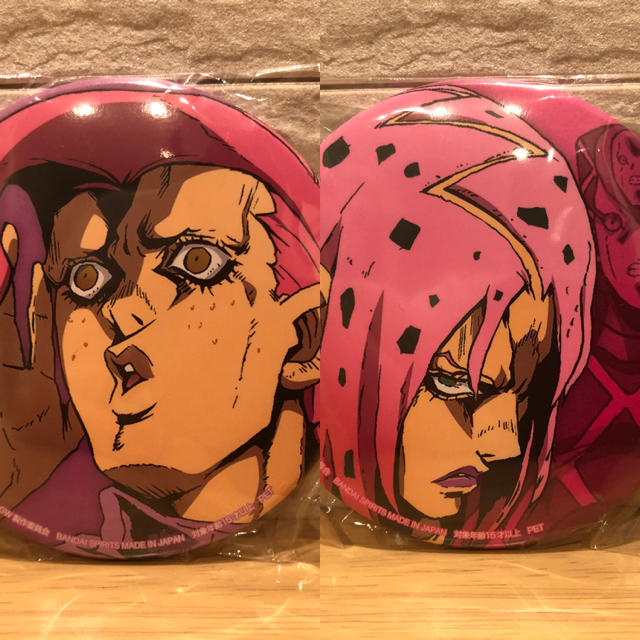 ジョジョ ディアボロ 缶バッジ 18個セット ジョジョ ディアボロ 缶