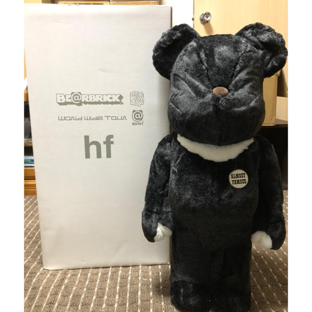 ベアブリック1000 藤原ヒロシ BWWT HF Original Fake fragment ×fragment