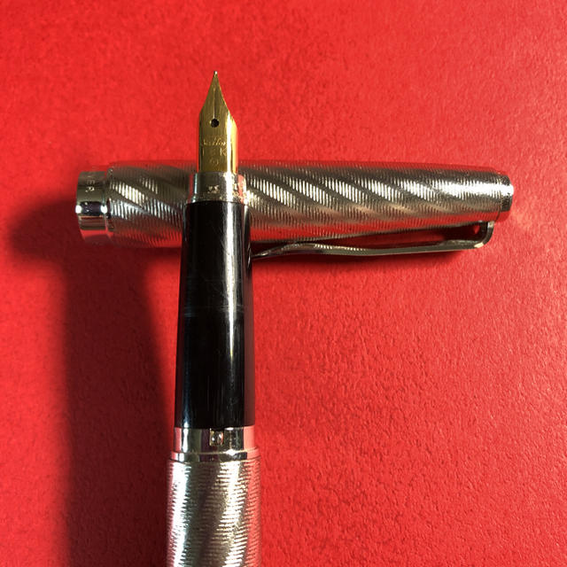 THE KING OF PEN セーラー万年筆 エボナイト 21K-B(未使用) THE KING