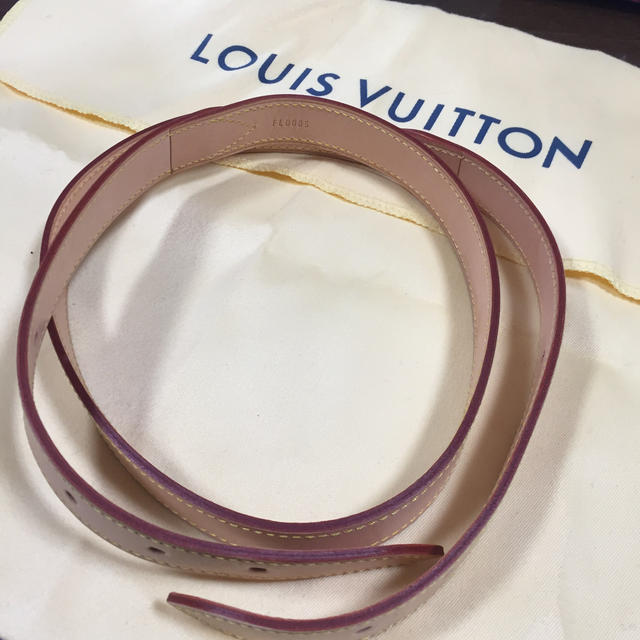 匿名配送LOUIS ルイヴィトン ショルダー用ロングストラップ VUITTON