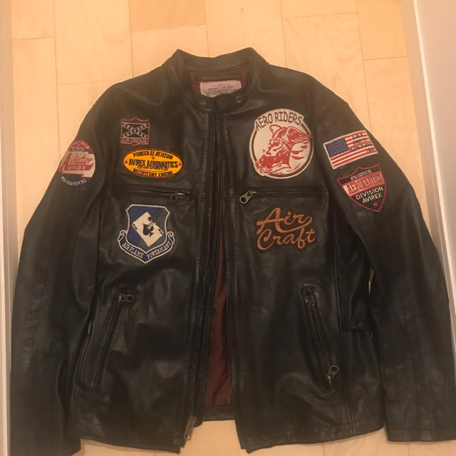AVIREX レザージャケット 2XL AVIREX アヴィレックス レザー