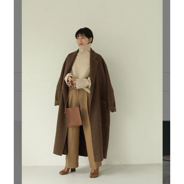 todayful Over Check Coat オーバーチェックコート36