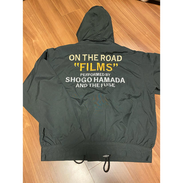 浜田省吾 ON THE ROAD1996 フード付ジャンパーFサイズ入手困難稀少