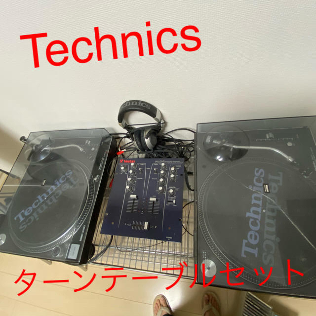 DJターンテーブル2台セット】 SL-1200mk5 ブラック