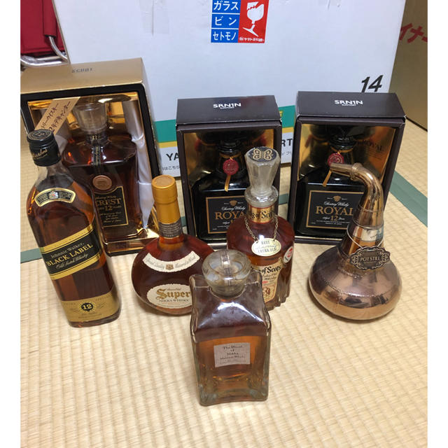 未開封 ウィスキー 8本セット 未開封 ウイスキー ミニチュアボトル 8本