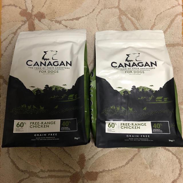 カナガン ドッグフード 2kg×2袋 賞味期限2026⁄6⁄2CANAGAN ドッグフード