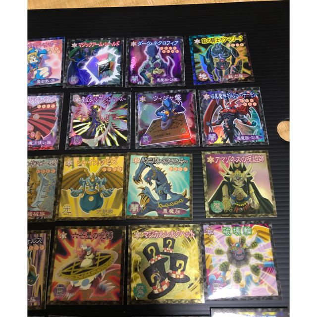 遊戯王 シール 森永製菓45枚フルセット x15セット 675枚