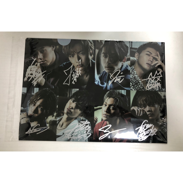 FANTASTICS サイン クリアファイル