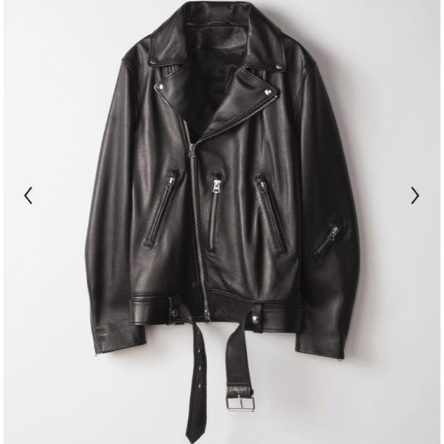 Acne Studios】Nate Clean ライダースレザージャケット