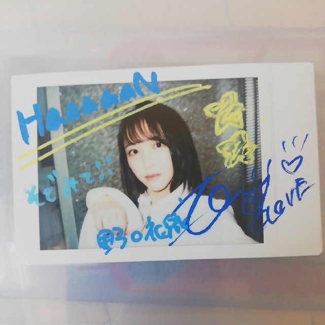 蟹*丸様 ＝LOVE イコラブ 野口衣織 チェキ とくベチュ、して 蟹*丸