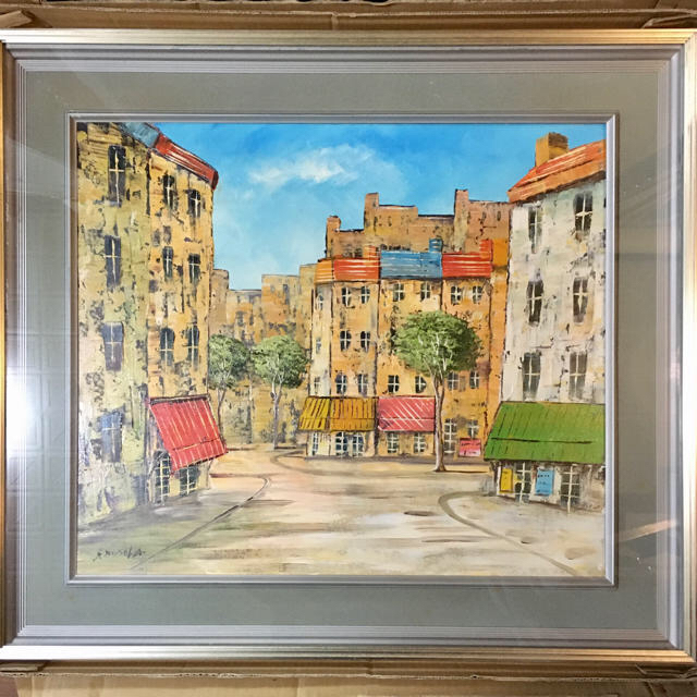 吉岡貞夫トウウン湖、真筆証明書付き 吉岡貞夫トウウン湖、真筆証明書