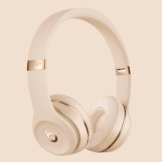 BEATS SOLO 3 WIRELESS サテンゴールド オーディオ機器