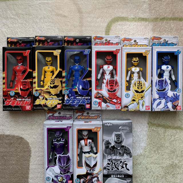 未開封.未使用】ゲキレンジャー ソフビセット 楽天市場】ソフビ