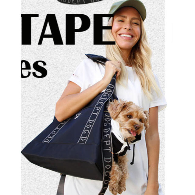 DOG DEPT キャリーバッグ ロゴ Lサイズ 【公式通販】