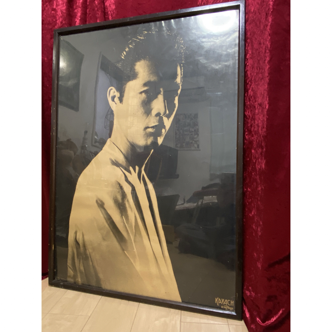 矢沢永吉 カバチ 当時物 激レア 特注パネル付き