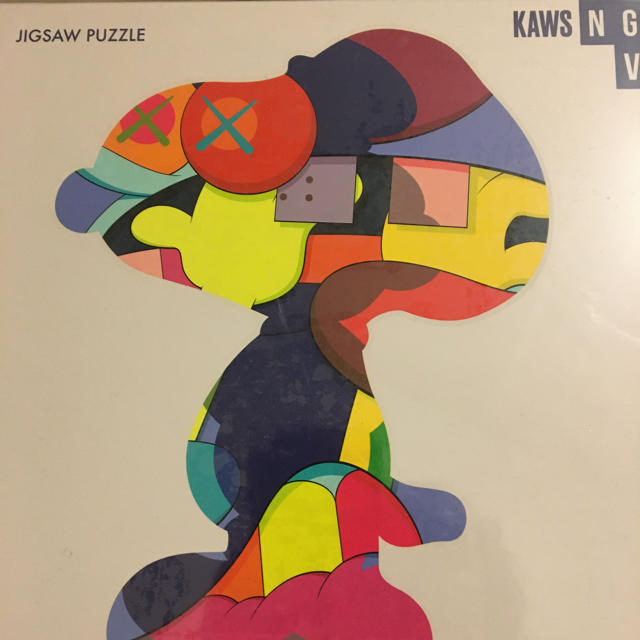 非売品 NGV限定 NGV限定 KAWS パズル2種セット KAWSパズル2種セット 完成