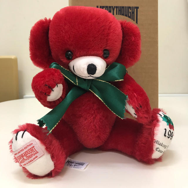 アンティークヴィンテージ英国製メリーソートチーキーテディベア