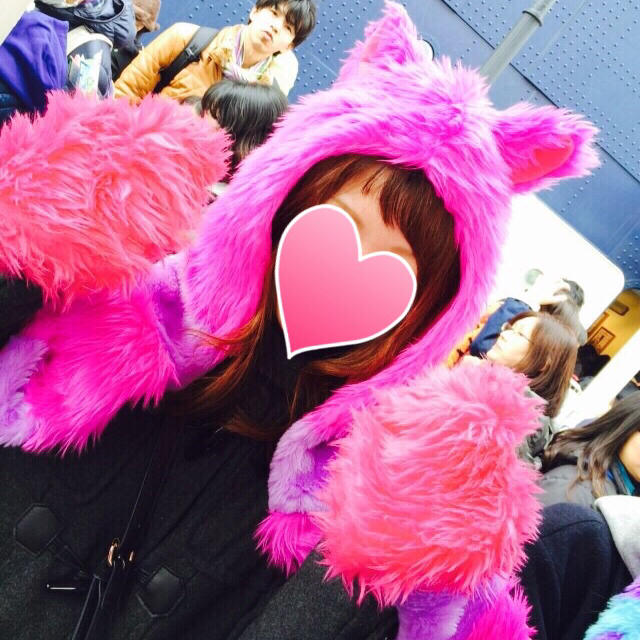 ディズニー チェシャ猫 マフラーキャップ ファンキャップ チシャ猫