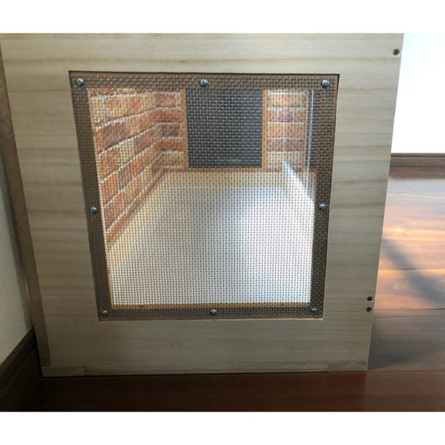 木製ケージ ハリネズミ ハムスター 小動物 引出しタイプ カスタム