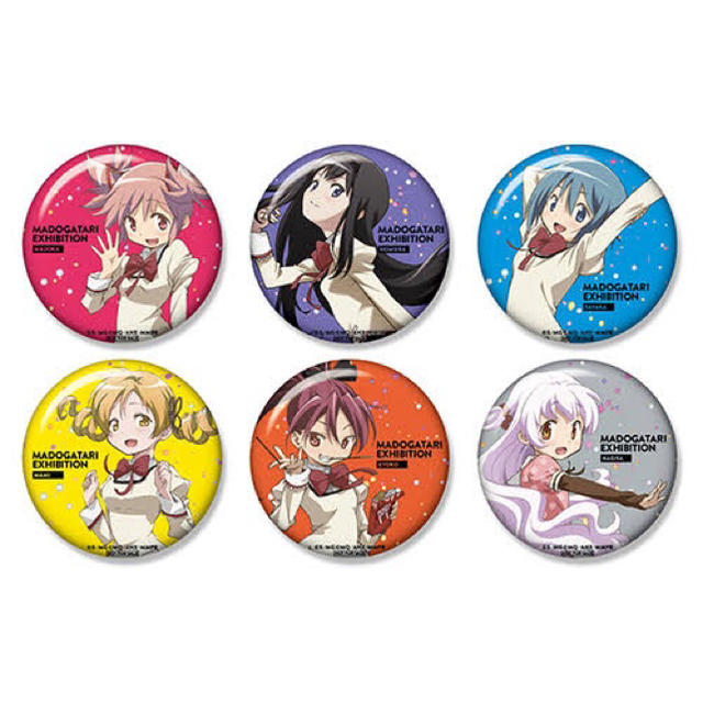 魔法少女まどか☆マギカ 新編 青海珈琲 まどマギ 缶バッジ ほむら