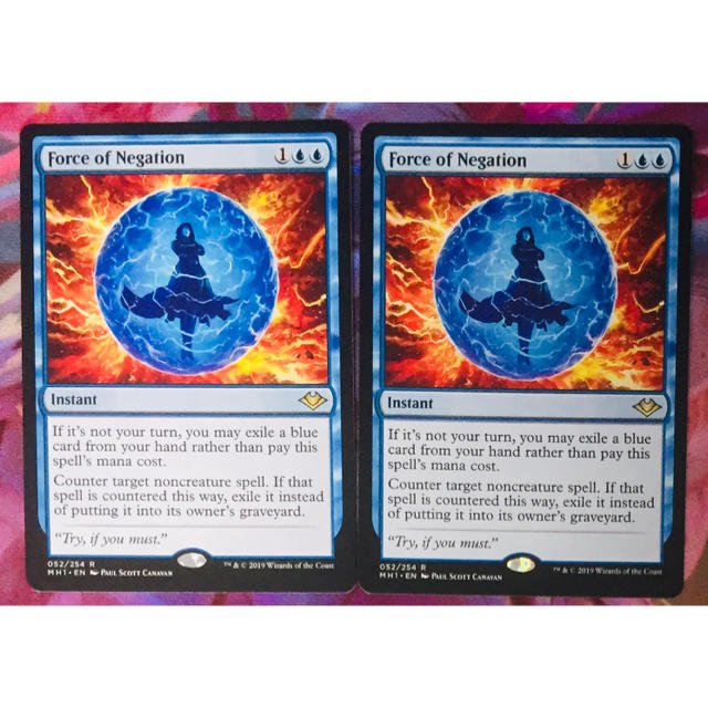 MTG force of negation MH1 英2枚
