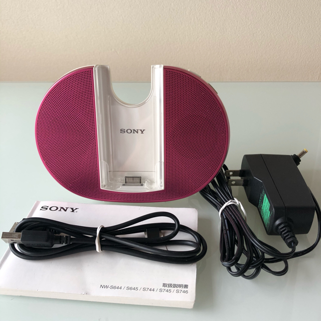 SONY - SONY ウォークマン NW-S644 スピーカー、充電器、USBケーブルの